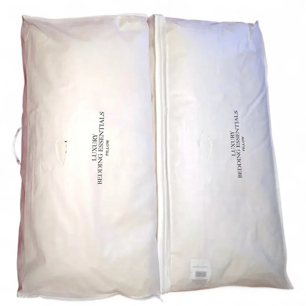 Restoration Hardware Bedding Essentials King All-Down Pillow Pair Firm Support